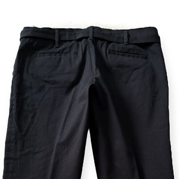 Prada Blue Cropped Cotton Pants, Size Italian 46/L, with matching belt - Picture 10 of 16